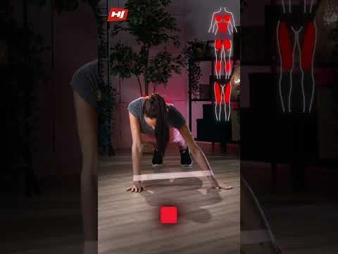 youtube video 1 Набір резинок для фітнесу Hop-Sport 600x50мм HS-L650RLP рожевий