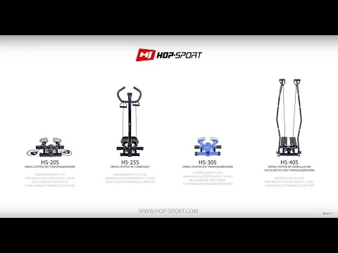 youtube video 1 Степпер Hop-Sport HS-055S Noble синий