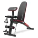 Image 2 for Набір Hop-Sport Premium 59кг з лавою HS-1035 та штангою