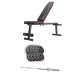 Image 1 for Набор Hop-Sport Premium 39кг со скамьей HS-1010 Pro и штангой