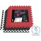 Image 2 for Мат-пазл Hop-Sport EVA 1см HS-A010PM - 6 частин чорно-червоний