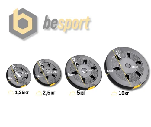 Размеры дисков: