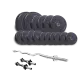 Image 1 for Набір Elitum Titan 66кг зі штангою та гантелями