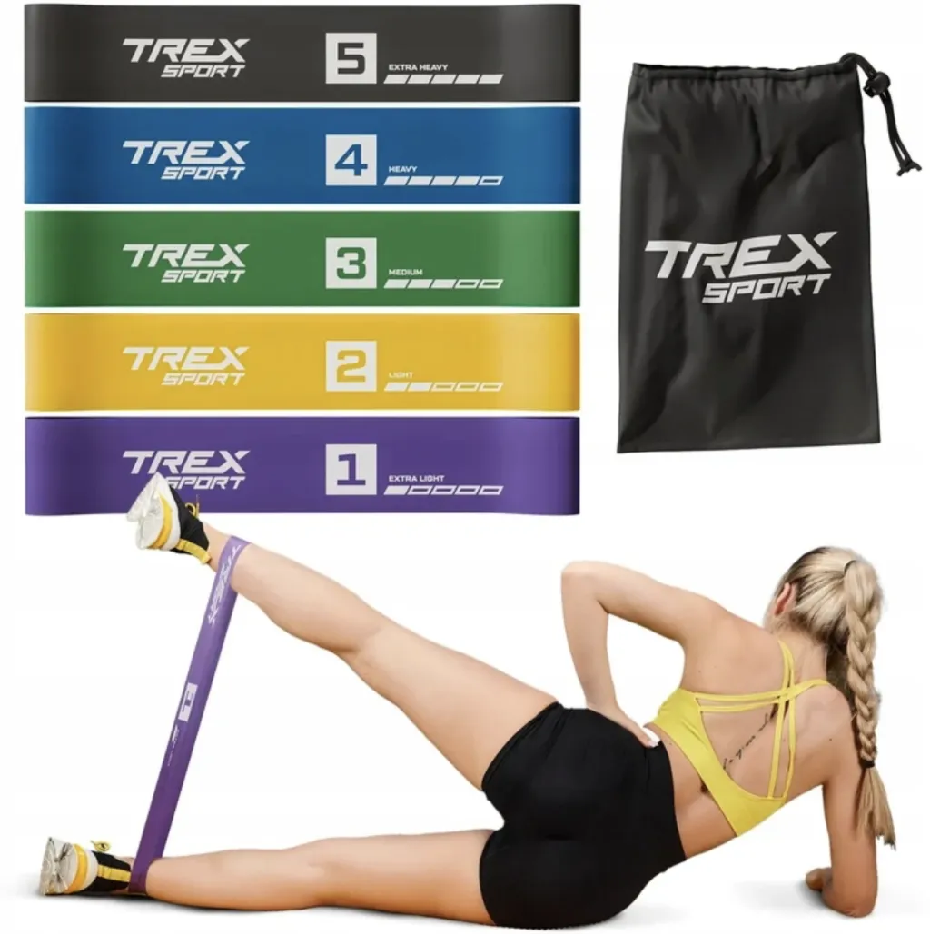 Набор резинок для фитнеса Trex Sport TX-065RBC 1-18кг заказать в