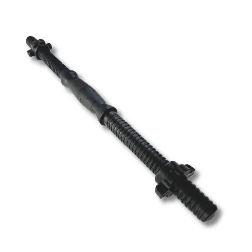 Гриф гантельний Trex Sport TX 51см (25мм) з пласт. гайками чорний