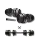 Image 1 for Гантели Elitum 2х31кг + удлинитель грифа для штанги