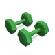 Image 1 for Гантелі для фітнесу композитні Hop-Sport HS-C020DS 2х2кг зелений