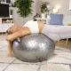 Image 7 for Фитбол массажный Hop-Sport 65см серебристый + насос