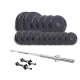 Image 1 for Набір Elitum Titan 68кг зі штангою та гантелями