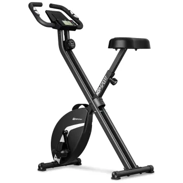 Велотренажер Hop-Sport HS-3020X Quest X-Bike чорно-сріблястий