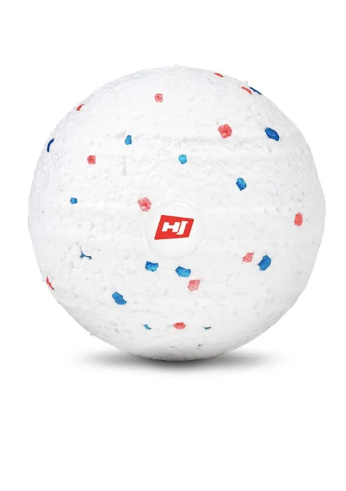 Масажний м'яч EPP 80 мм Hop-Sport HS-P080MB білий