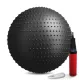 Image 1 for Фітбол масажний Hop-Sport 65см чорний + насос