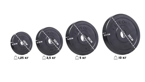 Размеры дисков: