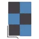 Image 4 for Мат-пазл Hop-Sport EVA 1см HS-A010PM - 6 частей черно-синий