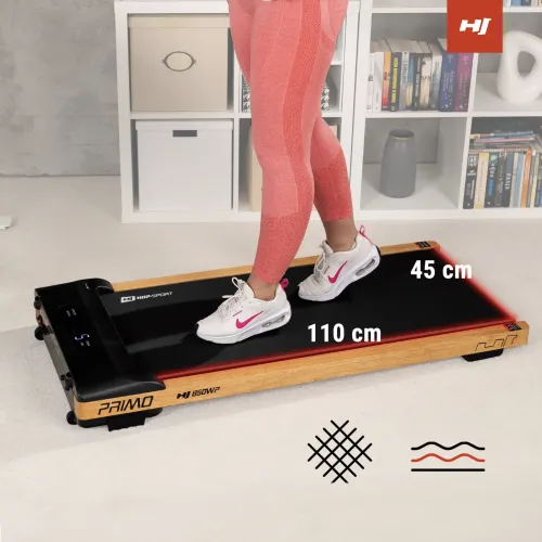 Широкое беговое полотно и амортизация