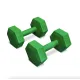 Image 2 for Гантелі для фітнесу композитні Hop-Sport HS-C020DS 2х2кг зелений