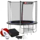 Батут Hop-Sport 8ft (244см) чорно-синій з внутрішньою сіткою