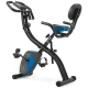 Image 1 for Велотренажер магнітний Hop-Sport HS-3010X Grix X-Bike з еспандерами чорно-синій