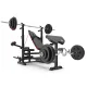 Image 4 for Набор Hop-Sport Premium 75кг со скамьей HS-1075 Pro, штангами и гантелями
