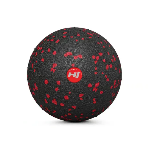 Массажный мяч EPP 80 мм Hop-Sport HS-S008MBR черно-красный