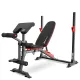 Image 6 for Набор Hop-Sport Strong 138кг со скамьей HS-1095