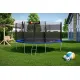 Image 2 for Батут Hop-Sport 14ft (427см) синий с внешней сеткой