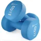 Image 2 for Гантелі для фітнесу неопренові круглі Hop-Sport HS-V080DR 2x8кг блакитний