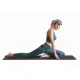 Image 3 for Фитнес-коврик с отверстиями Hop-Sport TPE 0,8см HS-T008GM черно-красный