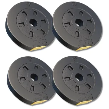 Сет композитных дисков Besport PowerPro 10 (4х2,5кг) для гантелей и штанг