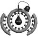 Image 1 for Хулахуп Trex Sport TX-020CHH массажный с утяжелителем и счетчиком серый