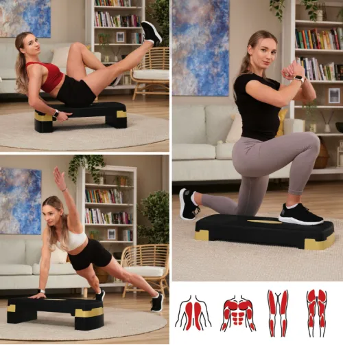 Компактна та універсальна фітнес-сходинка