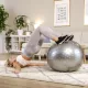 Image 6 for Фитбол массажный Hop-Sport 65см серебристый + насос