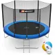 Image 1 for Батут Hop-Sport 10ft (305см) синий с внешней сеткой