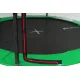 Image 14 for Батут Hop-Sport 10ft (305см) черно-зеленый с внутренней сеткой (4 ноги)