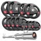 Image 1 for Набор олимпийский Hop-Sport PRO 150кг с грифом 220см