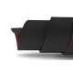 Image 4 for Фитнес-коврик с отверстиями Hop-Sport TPE 0,8см HS-T008GM черно-красный