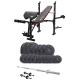 Image 1 for Набір Elitum Titan 68кг з лавою HS-1055 Pro, штангою та гантелями