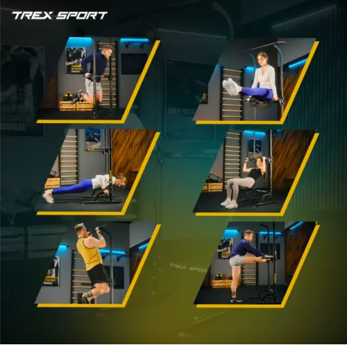 Різноманітність тренувань - один тренажер для всього тіла