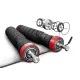 Image 3 for Скакалка з підшипниками та м'якою рукояткою Hop-Sport HS-P030JR чорна