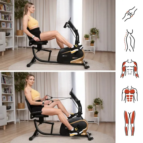 Двойная нагрузка - тренируй ноги и руки одновременно Двойная нагрузка - тренируй ноги и руки одновременно