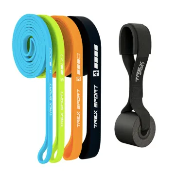 Набор резинок для фитнеса Trex Sport TX-004PB Power Band 4в1 2-41кг