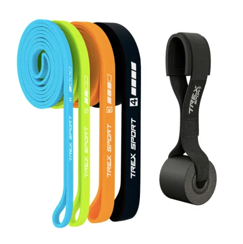 Набор резинок для фитнеса Trex Sport TX-004PB Power Band 4в1 2-41кг
