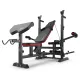 Image 6 for Набор Hop-Sport Premium 75кг со скамьей HS-1075 Pro, штангами и гантелями