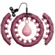 Image 2 for Хулахуп Hop-Sport HS-106HH масажний з обважнювачем рожевий