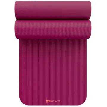 Коврик для йоги Hop-Sport HS-NB015GM NBR 1,5см ягідний