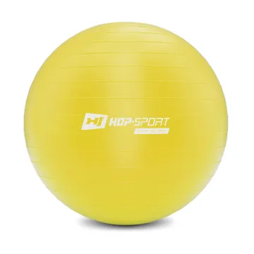 Фітбол Hop-Sport 45см жовтий + насос 2020