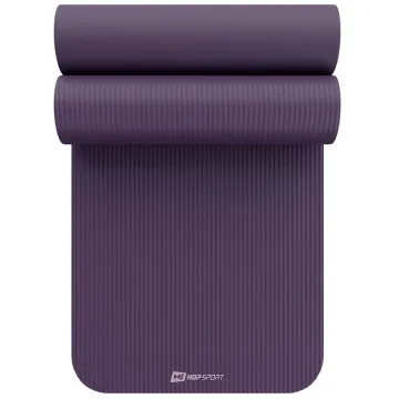 Коврик для йоги Hop-Sport HS-NB010GM NBR 1см баклажановий