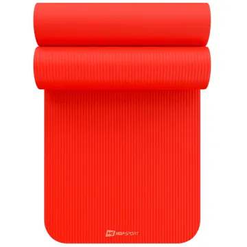Коврик для йоги Hop-Sport HS-NB010GM NBR 1см яскраво-червоний