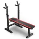 Image 6 for Набор Hop-Sport Premium 59кг со скамьей HS-1080 и штангой