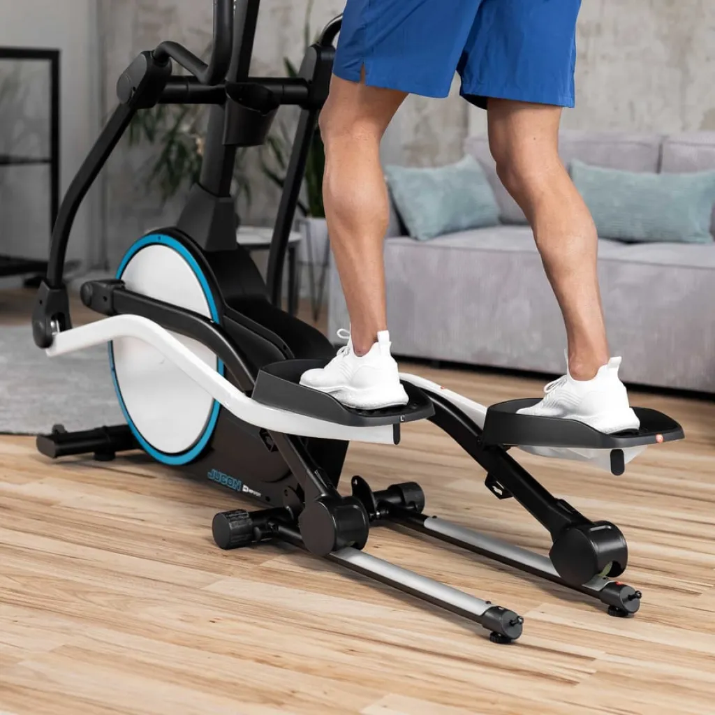 harukecyon Орбитрек Hop-Sport HS-250CF Jucon черно-синий под тренажер